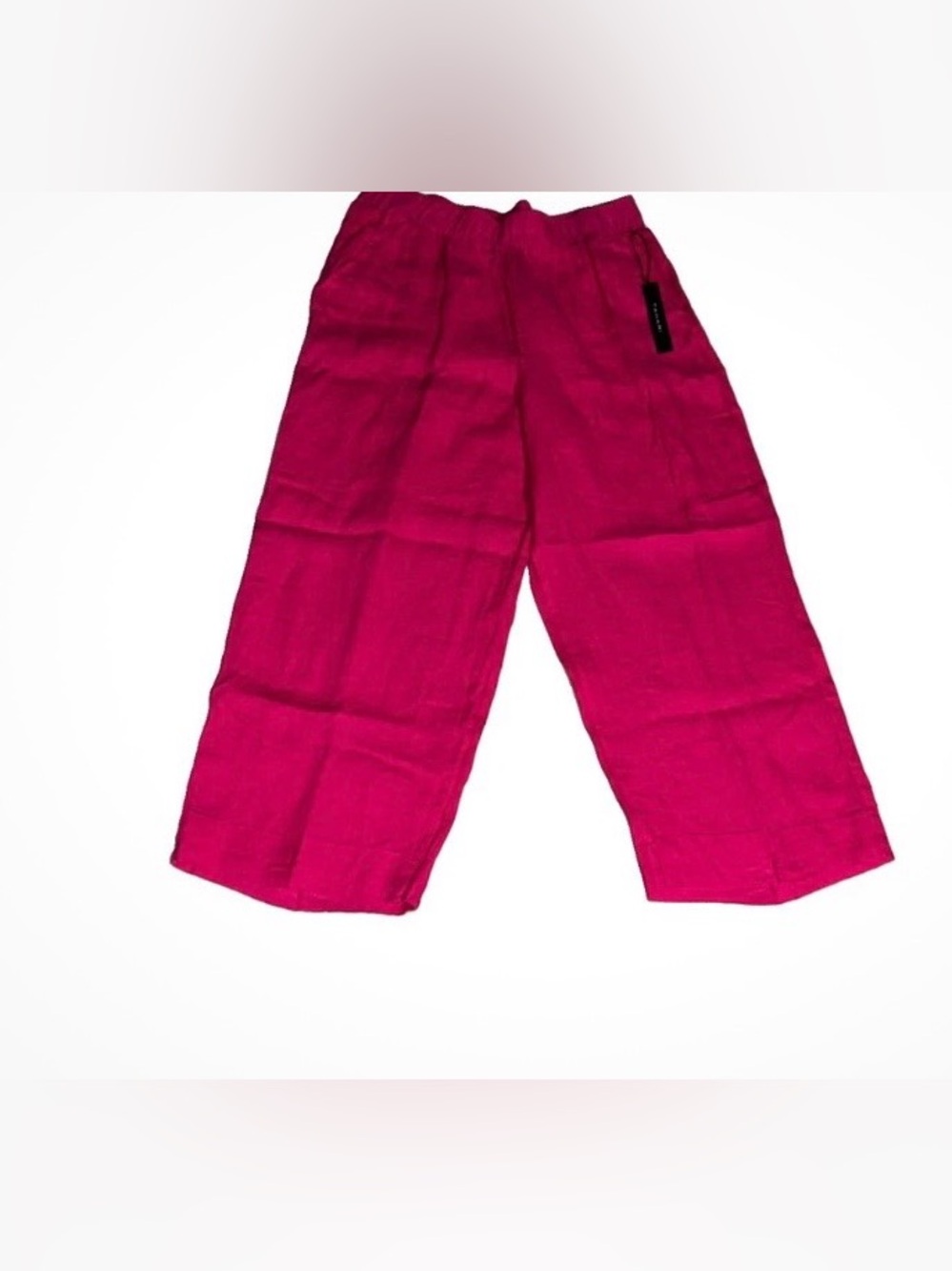 Tahari. Wide-Leg Magenta Pants